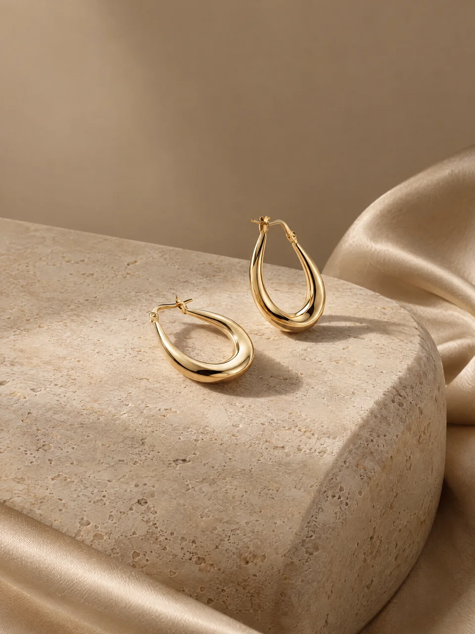 Una composición editorial para la colección de aretes de By Galenny